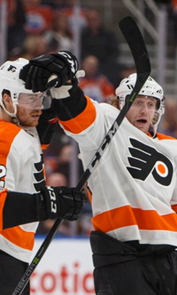 Simmonds has goal and assist, Flyers beat Oilers 4-2 (Dec 06, 2017)